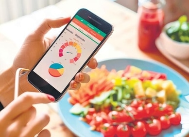 Use calorie-tracking apps to keep track of what you’re consuming on a daily basis. (ADOBE STOCK) Use calorie-tracking apps to keep track of what you’re consuming on a daily basis. (ADOBE STOCK)