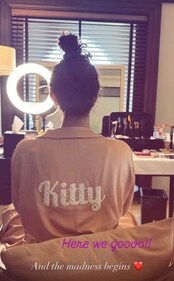Keerthy Suresh's Insta story. Keerthy Suresh's Insta story.