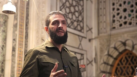 The leader of Syria's Islamist Hayat Tahrir al-Sham (HTS) group has promised that rights will be provided to all religious groups in the country in his new regime (AFP)