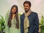 Nawazuddin Siddiqui with daughter Shora at Aaliyah Kashyap and Shane Gregoire's wedding.