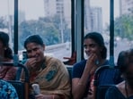Chhaya Kadam and Kani Kusruti in All We Imagine as Light.