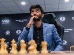 India's D Gukesh reacts after beating title-holder China's Ding Liren in the 14th and last game of the FIDE World Chess Championship 2024 India's D Gukesh reacts after beating title-holder China's Ding Liren in the 14th and last game of the FIDE World Chess Championship 2024