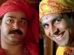 Mohanlal's Manichitrathazhu was remade as Bhool Bhulaiyaa in Hindi, starring Akshay Kumar Mohanlal's Manichitrathazhu was remade as Bhool Bhulaiyaa in Hindi, starring Akshay Kumar