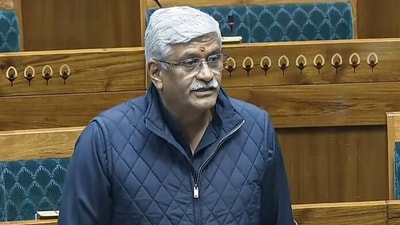 Union Minister of Culture and Tourism Gajendra Singh Shekhawat stated that an ASI survey had identified issues in the preservation of 18 monuments (Sansad Tv)