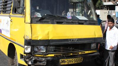 After a school van caught fire in Kharadi last week, the safety of school vans has once again come to the fore, and the Pune RTO has intensified its school vehicle inspection campaign. (REPRESENTATIVE PHOTO)