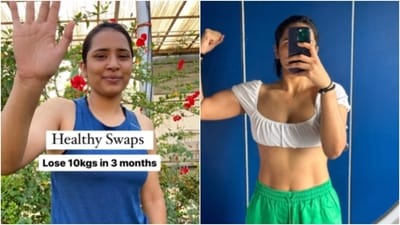 Anushka Singh shared that with healthy meal swaps, it is possible to lose 10 kilos in just three months. (Instagram/@hustle._humble) Anushka Singh shared that with healthy meal swaps, it is possible to lose 10 kilos in just three months. (Instagram/@hustle._humble)