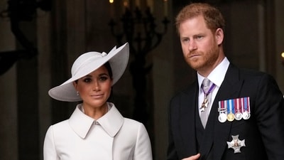 Prince Harry and Meghan Markle's Netflix documentary 'Polo' has been criticized by royal experts as boring and unlikely to attract a wide audience due to the niche nature of the sport .
(AP Photo/Matt Dunham, Pool, File) (AP) Prince Harry and Meghan Markle's Netflix documentary 'Polo' has been criticized by royal experts as boring and unlikely to attract a wide audience due to the niche nature of the sport .
(AP Photo/Matt Dunham, Pool, File) (AP)