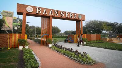 DDA's Baansera Park at Sarai Kale Khan in New Delhi. (Sanchit Khanna/HT Photo) DDA's Baansera Park at Sarai Kale Khan in New Delhi. (Sanchit Khanna/HT Photo)