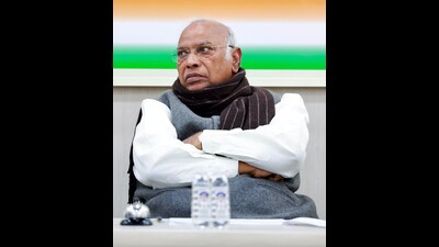 Leader of Opposition in Rajya Sabha and Congress President Mallikarjun Kharge. (ANI PHOTO) Leader of Opposition in Rajya Sabha and Congress President Mallikarjun Kharge. (ANI PHOTO)
