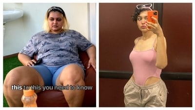 Nonu reveals what she 'faced after losing all that weight'. (Instagram/ Nonuphhile) Nonu reveals what she 'faced after losing all that weight'. (Instagram/ Nonuphhile)