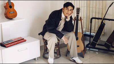 Singer Anuv Jain is on top of the playlists. Husn, is among the most streamed Indian songs of the year. (ASHIMA RAIZADA) Singer Anuv Jain is on top of the playlists. Husn, is among the most streamed Indian songs of the year. (ASHIMA RAIZADA)