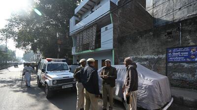 The house of Ravi Yadav in Trilokpuri in New Delhi on Thursday. (Sanchit Khanna/HT Photo) The house of Ravi Yadav in Trilokpuri in New Delhi on Thursday. (Sanchit Khanna/HT Photo)
