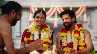 Tamil star Keerthy Suresh and beau Antony Thattil are now married. Tamil star Keerthy Suresh and beau Antony Thattil are now married.