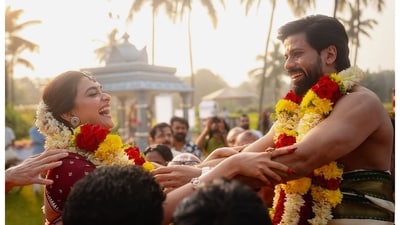 The actor took to Instagram to share dreamy pictures from the wedding in Goa. The actor took to Instagram to share dreamy pictures from the wedding in Goa.