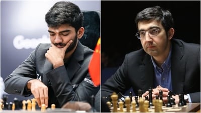 D Gukesh (L) won the World Chess Championship on Thursday (AP/File) D Gukesh (L) won the World Chess Championship on Thursday (AP/File)