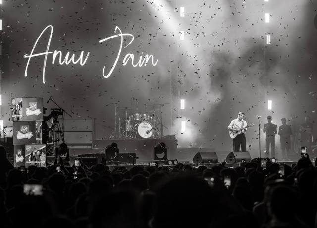 The singer says there is an “ever-looming sadness attached to writing about love”. (INSTAGRAM/@ANUVJAIN) The singer says there is an “ever-looming sadness attached to writing about love”. (INSTAGRAM/@ANUVJAIN)