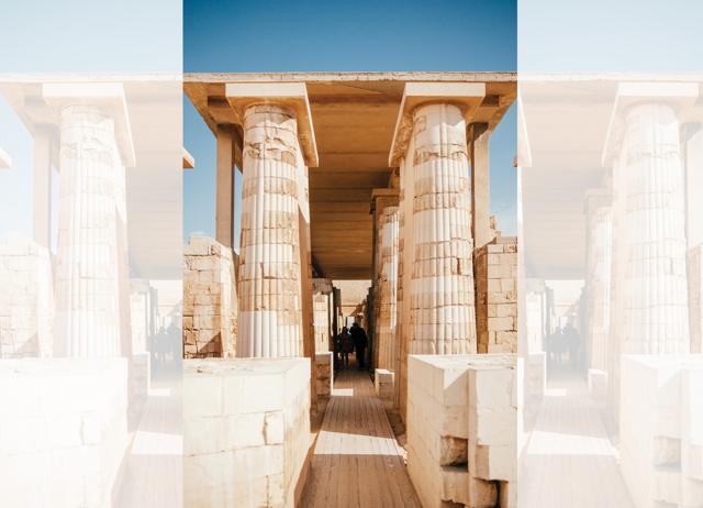 Saqarra has elaborate tombs and step pyramids. (ADOBE STOCK) Saqarra has elaborate tombs and step pyramids. (ADOBE STOCK)