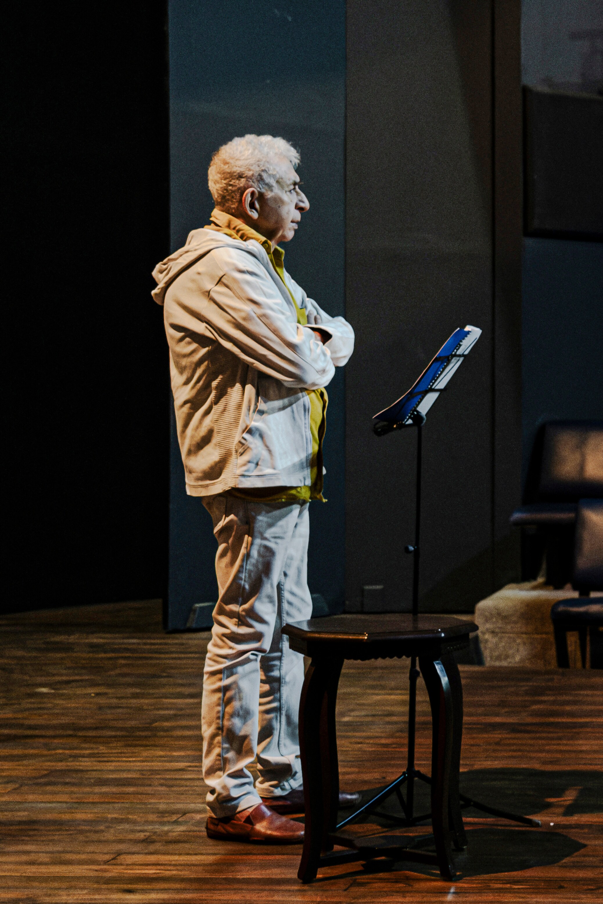 Naseeruddin Shah at Prithvi (Prithvi Theatre) Naseeruddin Shah at Prithvi (Prithvi Theatre)