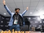 D Gukesh after becoming the youngest World Champion
