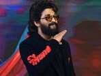 Allu Arjun at a promotional event of his film Pushpa 2: The Rule in Mumbai on November 29, 2024. (Photo by SUJIT JAISWAL / AFP) Allu Arjun at a promotional event of his film Pushpa 2: The Rule in Mumbai on November 29, 2024. (Photo by SUJIT JAISWAL / AFP)