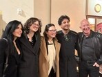 Vikas Khanna took to X to share a photo of Jeff Bezos and Lauren Sanchez visiting Bungalow.

