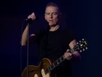 Bryan Adams at the Mumbai show 