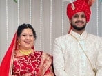 Karishma Kaa Karishma actress Jhanak Shukla ties the knot with longtime boyfriend Swapnil Suryawanshi. 