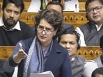 Congress MP Priyanka Gandhi Vadra speaks in the Lok Sabha during a discussion on 75th anniversary of the adoption of the Indian Constitution at the Winter session of Parliament, in New Delhi, Friday, Dec. 13, 2024. Congress MP Priyanka Gandhi Vadra speaks in the Lok Sabha during a discussion on 75th anniversary of the adoption of the Indian Constitution at the Winter session of Parliament, in New Delhi, Friday, Dec. 13, 2024.