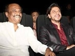 Shah Rukh Khan shared a post on Instagram for Rajinikanth. Shah Rukh Khan shared a post on Instagram for Rajinikanth.