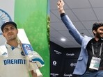 Shubman Gill congratulates Gukesh Dommaraju Shubman Gill congratulates Gukesh Dommaraju