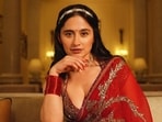 Actor Sanjeeda Shaikh looks bewitching in a red saree from Reynu Taandon