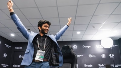 D Gukesh after becoming the youngest World Champion D Gukesh after becoming the youngest World Champion