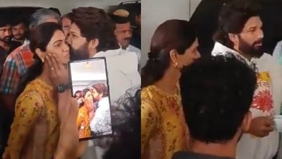 Allu Arjun was taken into custody by the Telangana police on Friday. Allu Arjun was taken into custody by the Telangana police on Friday.
