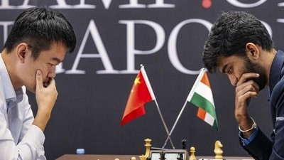 D Gukesh became the youngest world champion on Thursday D Gukesh became the youngest world champion on Thursday