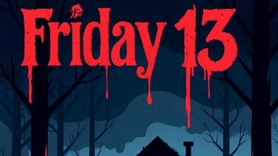 Friday the 13th floods X with spooky memes. (AI-generated image created using MetaAI) Friday the 13th floods X with spooky memes. (AI-generated image created using MetaAI)