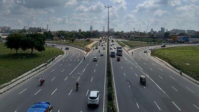 Gurugram: The National Highway-48 near the cloverleaf interchange on September 20, 2024. (HT FILE PHOTO/Parveen Kumar) Gurugram: The National Highway-48 near the cloverleaf interchange on September 20, 2024. (HT FILE PHOTO/Parveen Kumar)