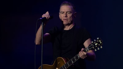 Bryan Adams at the Mumbai show Bryan Adams at the Mumbai show