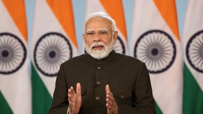 Prime Minister Narendra Modi will also address a public meeting today. (PTI) Prime Minister Narendra Modi will also address a public meeting today. (PTI)