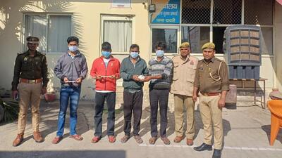 Police booked all four on charges of 103 (murder) of Bharatiya Nyaya Sanhita at Dadri police station and further investigation is underway. (HT Photos) Police booked all four on charges of 103 (murder) of Bharatiya Nyaya Sanhita at Dadri police station and further investigation is underway. (HT Photos)