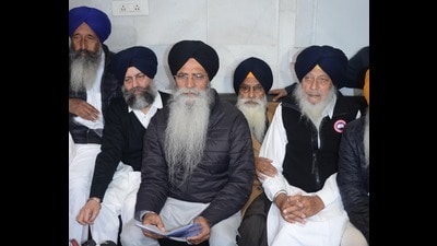 Shiromani Gurdwara Parbandhak Committee (SGPC) president Harjinder Singh Dhami .