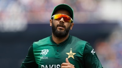 Imad Wasim during 2024 T20 World Cup (AP) Imad Wasim during 2024 T20 World Cup (AP)