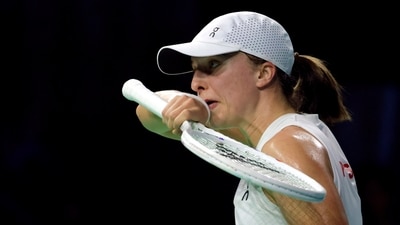 Iga Swiatek recently served a one-month doping ban. (REUTERS)