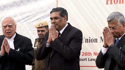 The CJI was addressing lawyers seeking dates for their cases during a crowded court session. (ANI file photo) The CJI was addressing lawyers seeking dates for their cases during a crowded court session. (ANI file photo)