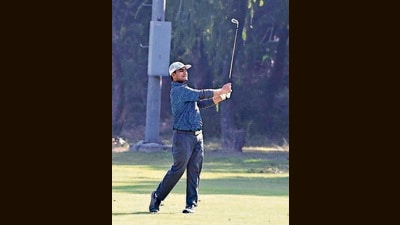 The fourth seeded Ayaan Gupta from Chandigarh displayed his dominance, overcoming 29th seeded Siddharth Pruthi of Karnataka. (HT Photo)