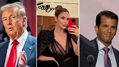 Don Jr and new GF Bettina Anderson visit Mar-a-Lago, greeted by Donald Trump (ALLISON ROBBERT/Pool via REUTERS/File Photo (via REUTERS), Bettina Anderson/Instagram, Reuters File Photo) Don Jr and new GF Bettina Anderson visit Mar-a-Lago, greeted by Donald Trump (ALLISON ROBBERT/Pool via REUTERS/File Photo (via REUTERS), Bettina Anderson/Instagram, Reuters File Photo)