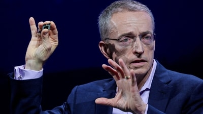 Former Intel CEO Pat Gelsinger was forced out of the company in less than four years after taking the position. (REUTERS)