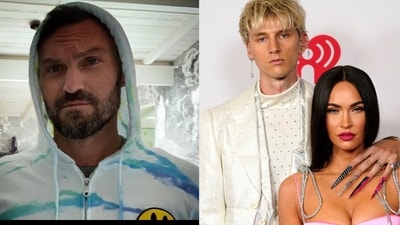 Brian Austin Green reacted to Megan Fox's split from Machine Gun Kelly, expressing disappointment over the breakup, especially with her pregnancy. (@brianaustingreen/Instagram, AP Photo/Chris Pizzello, File) Brian Austin Green reacted to Megan Fox's split from Machine Gun Kelly, expressing disappointment over the breakup, especially with her pregnancy. (@brianaustingreen/Instagram, AP Photo/Chris Pizzello, File)