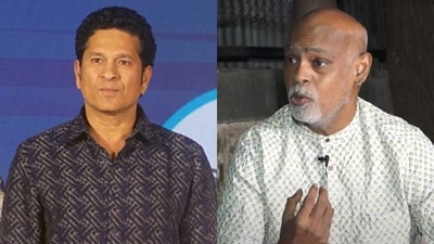 Sachin Tendulkar (L) and Vinod Kambli continue to be great friends (Getty-Screengrab) Sachin Tendulkar (L) and Vinod Kambli continue to be great friends (Getty-Screengrab)