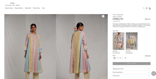 The price of Nayanthara's outfit.