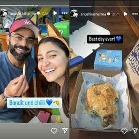 Anushka shared pictures on Instagram. Anushka shared pictures on Instagram.